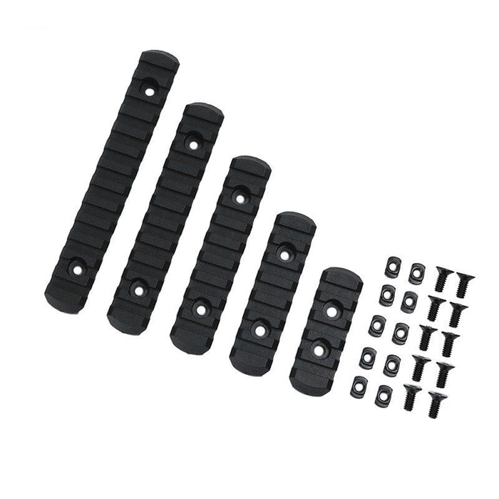 1 Set Rail Section M-Lok Weaver Picatinny Rail Adapter Extend Rail 13 Slot VIC