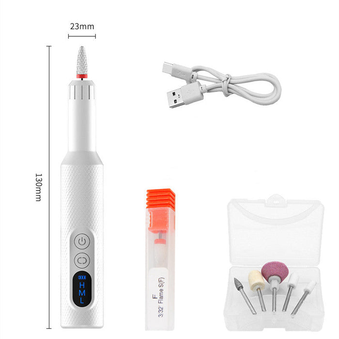Nail Drill, Cordless Electric Files Rechargeable