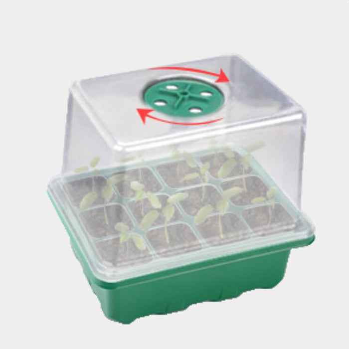 10 Packs Heightened Seed Box Seed Starter Tray Propagator