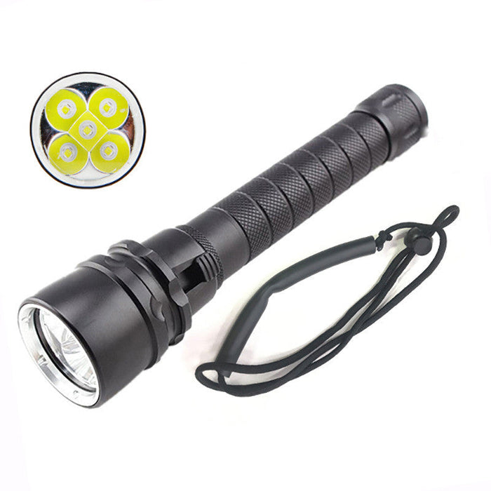 Scuba Diving Flashlight 5000Lumens Tactical Hunting Torch