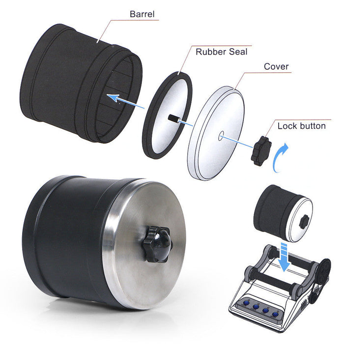Rock Tumbler Kit Polisher