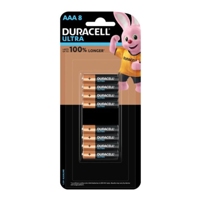 Duracell Ultra AAA Alkaline Battery 8pk