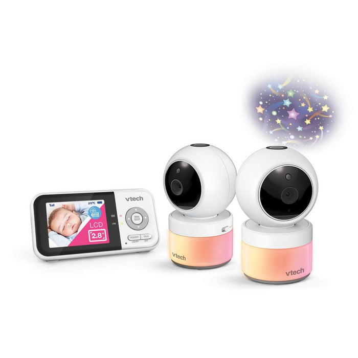 Vtech BM3800N Full Colour Pan Tilt Baby Monitor Twin Pack