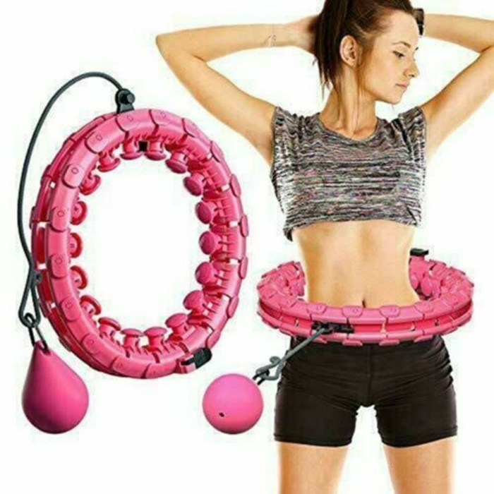 Smart Hula Hoop Detachable Exerciser Fitness Lose Weight Belly Fat Burning