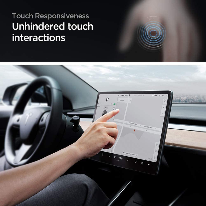 Tempered Glass Screen Protector designed for Tesla Model 3 / Y
