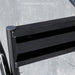 Thickened hanging board with metallic finish on a textured gray background