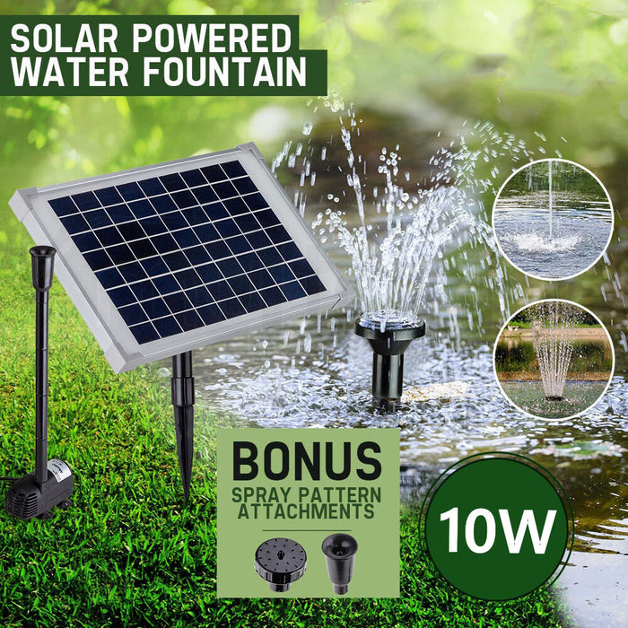 Solar Power Fountain Garden Pond Water Pump