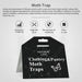 A product information graphic for moth traps. The top text reads 'Moth Trap' and describes using sex pheromone to lure and catch male adults, with four feature icons: powerful trapping, upgrade glue, assured reliability, and easy to use.