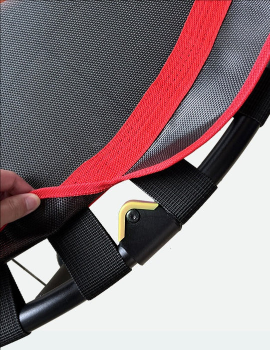 40'' Foldable Trampoline Rebounder with Adjustable Handle