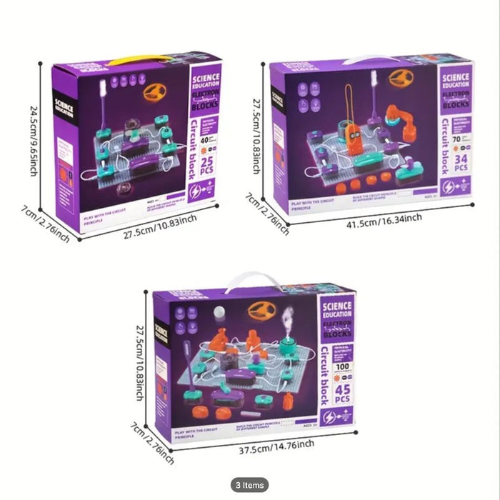 Science Experiments Circuit Board Kit