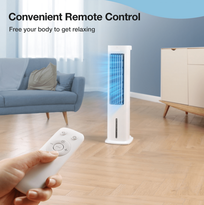 Midea Tower Fan Cooler Remote Control 4.8L Water Tank