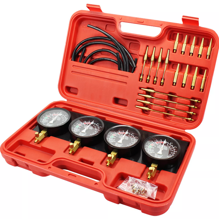 Fuel Vacuum Carburetor Synchronizer Kit Carb Sync Gauge Set