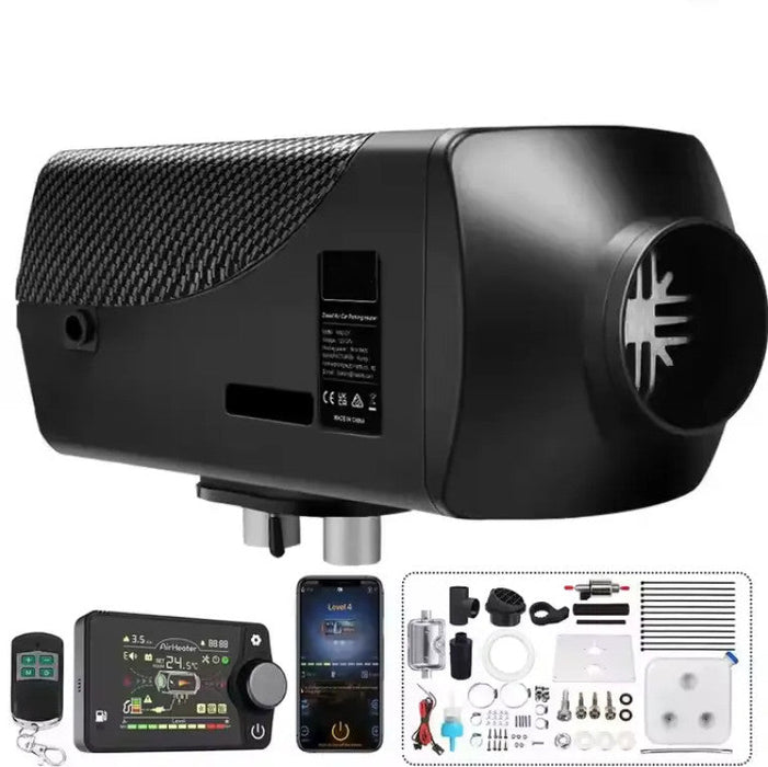 12V 5KW Diesel Air Heater with Bluetooth App & Remote Control