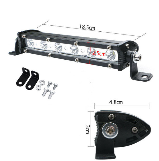 2X 7" 36W Spot LED Light Bar CREE Super Slim Offroad Work Lamp 12V 24V