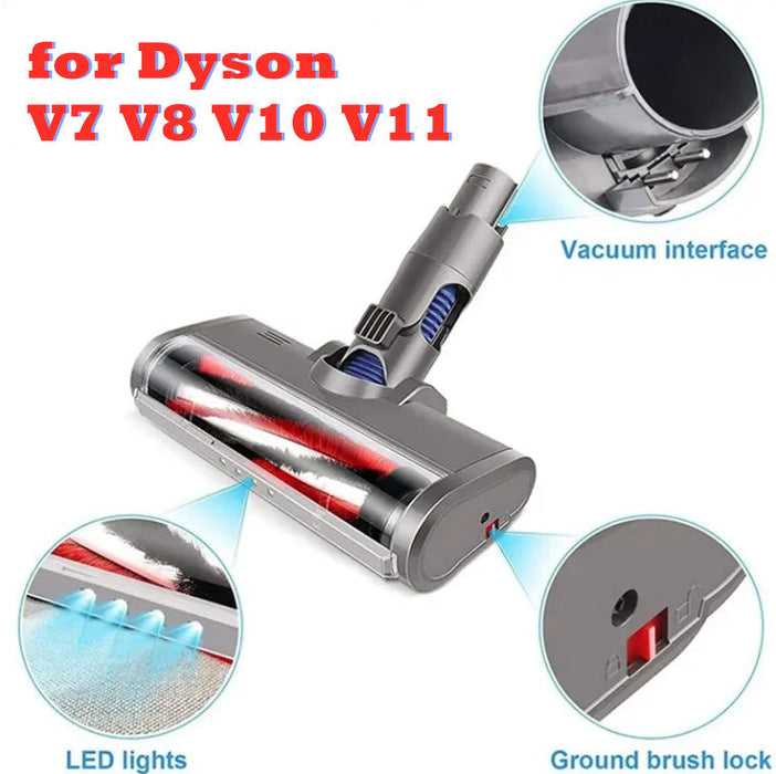 Bristle Brush Head for Dyson V7 V8 V10 V11 Vacuum Cleaner Parts Replacement