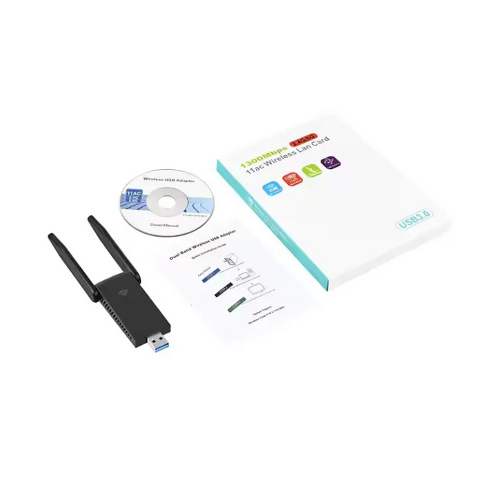 USB 3.0 WiFi Wireless Adapter Dongle