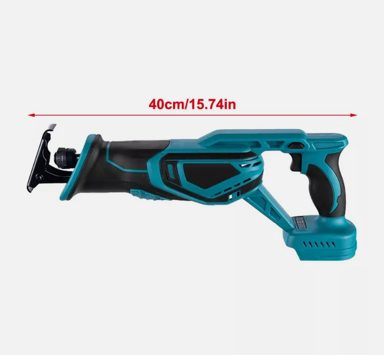 Brushless Cordless Reciprocating Saw for Makita 18V Battery with 4 Blades
