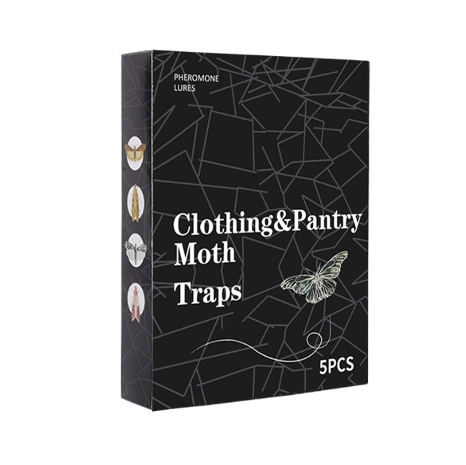 5PCS Clothing Pantry Moth Traps
