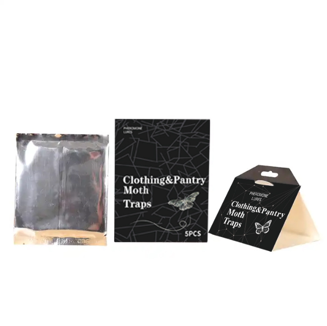 5PCS Clothing Pantry Moth Traps