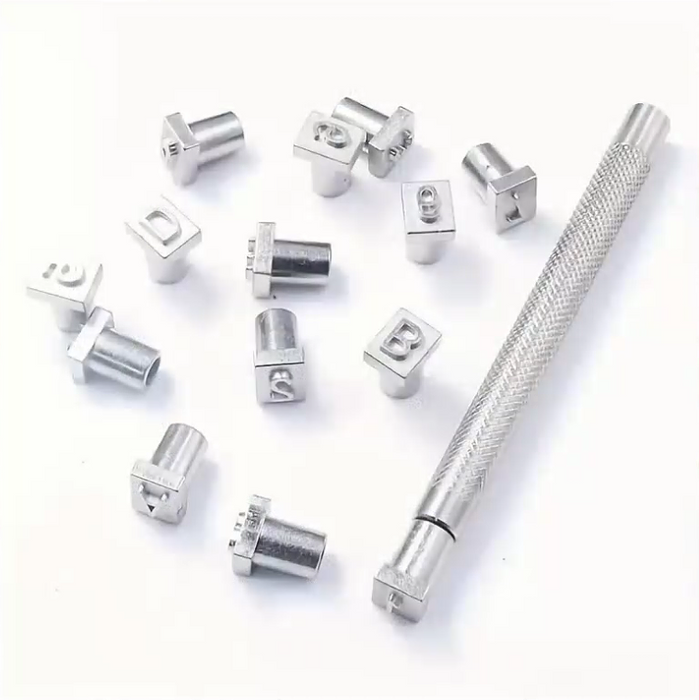 36pcs Steel Punch Alphabet Letter Number Stamper Set Leather Punching Tools