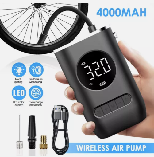 Portable Air Pump Compressor Tyre Inflator 150PSI