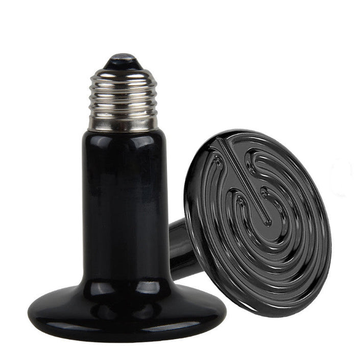 100W E27 Infrared Ceramic Heat Emitter Lamp Bulb For Reptile Pet Brooder