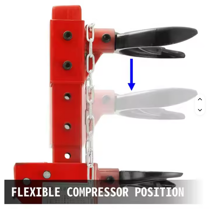 4500kg Hydraulic Auto Coil Strut Spring Compressor