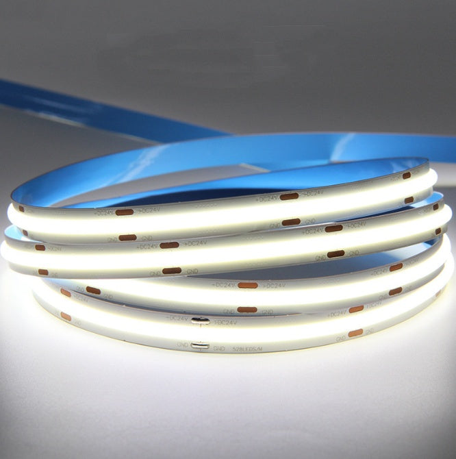 24V COB Cool White 10M LED Strip Light