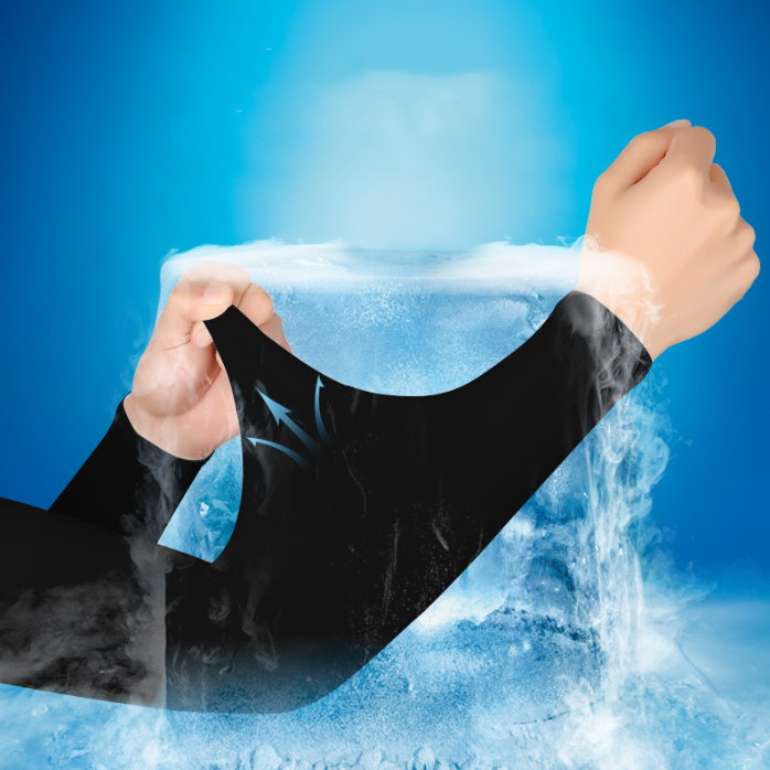 Cooling Arm Sleeves with UV Sun Protection for Cycling, Golf, Tennis & Outdoor Sports
