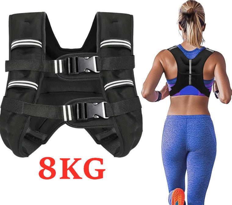 8kg Weighted Vest for Workout, Running & Strength Training
