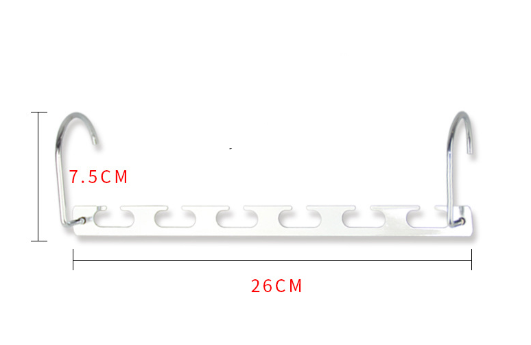 2PCS Space Saver Saving Metal Magic Hanger Clothes Closet Organize Hook