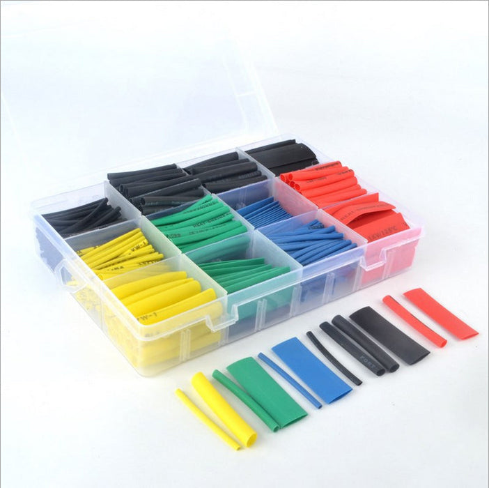 530pcs Heat Shrink Tubing Insulation Shrinkable Tube Assortment Electronic