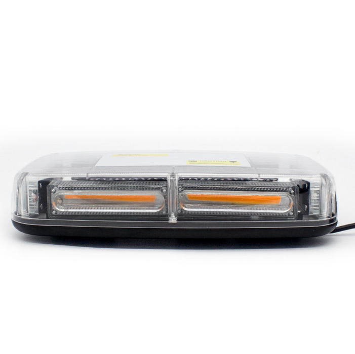 6-COB LED Beacon Flashing Magnetic Emergency Warning Strobe Amber Light 12/24V