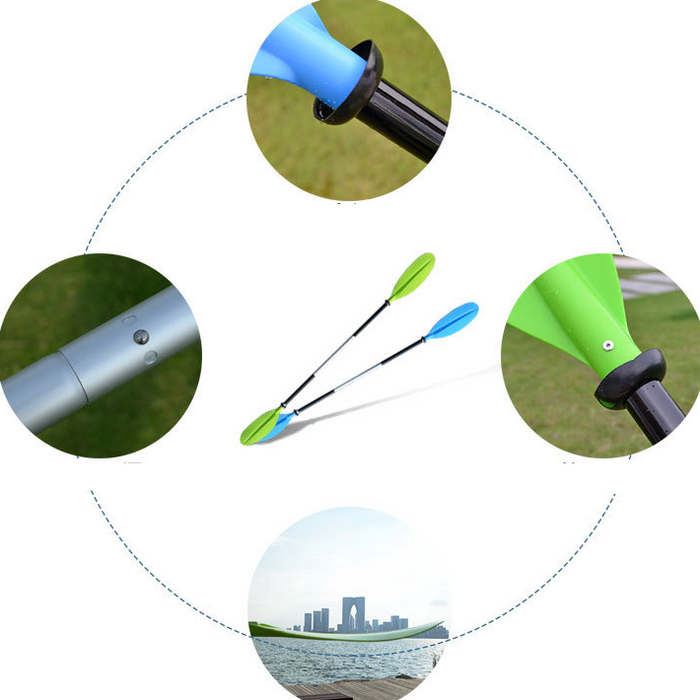 222cm Adjustable Kayak Paddle – Black
