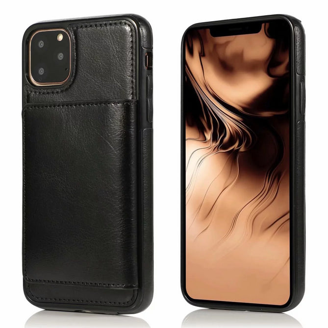 iPhone 11 Pro Max PU Leather Wallet Case with Card Slots