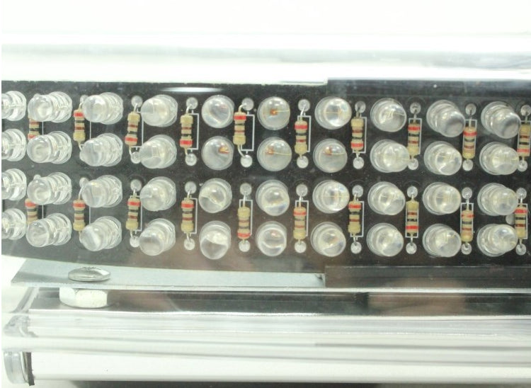 Amber 240 LED Beacon Strobe Emergency Flashing Light Warning Lamp Truck