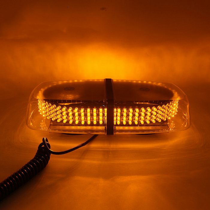 Amber 240 LED Beacon Strobe Emergency Flashing Light Warning Lamp Truck