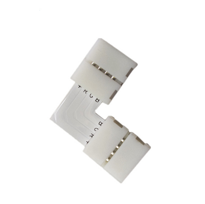 4X L Shape 5050 RGB LED Strip Light Corner Connector Adapter 90° Joint LD1278