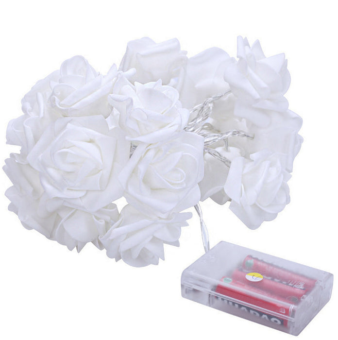 3Meters 30LED Rose Flower String Lights