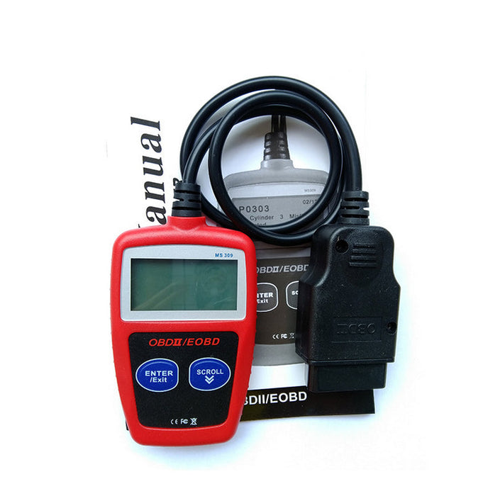 OBDII OBD2 CAR FAULT CODE READER SCANNER DIAGNOSTIC SCAN RESET Tool