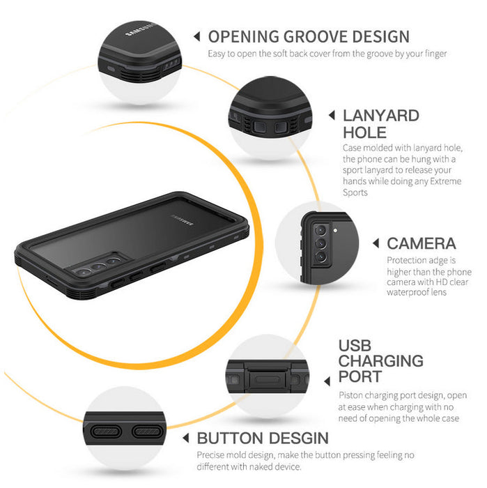 Samsung S21 Plus Waterproof Case