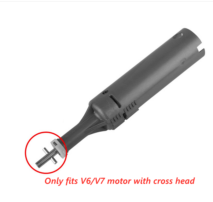 Brush Roller Brushbar Replacement For Dyson V6 V7 (4 Prong, No Screw)