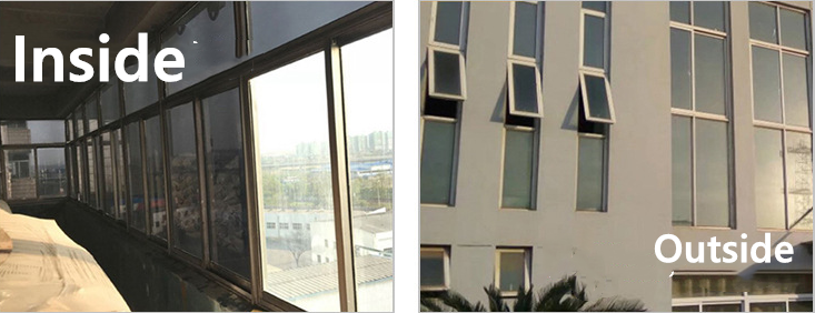 Window Film Black Silver 100CMx 5M