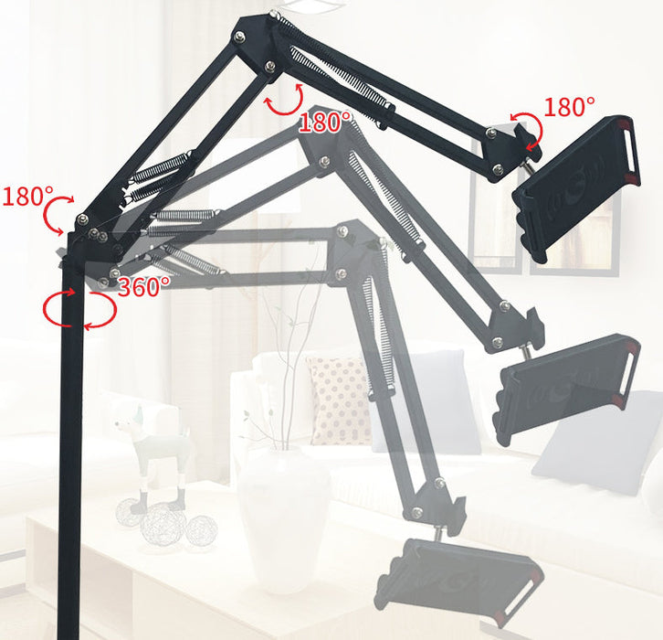 Floor iPad Tablet Holder Stand Upto 12.9''