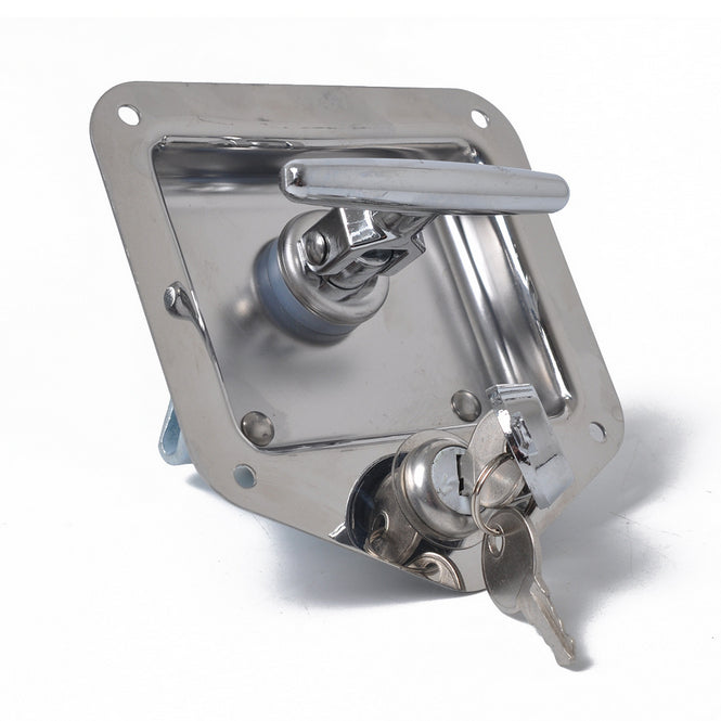 T Handle Lock With Keys Trailer Camper Truck