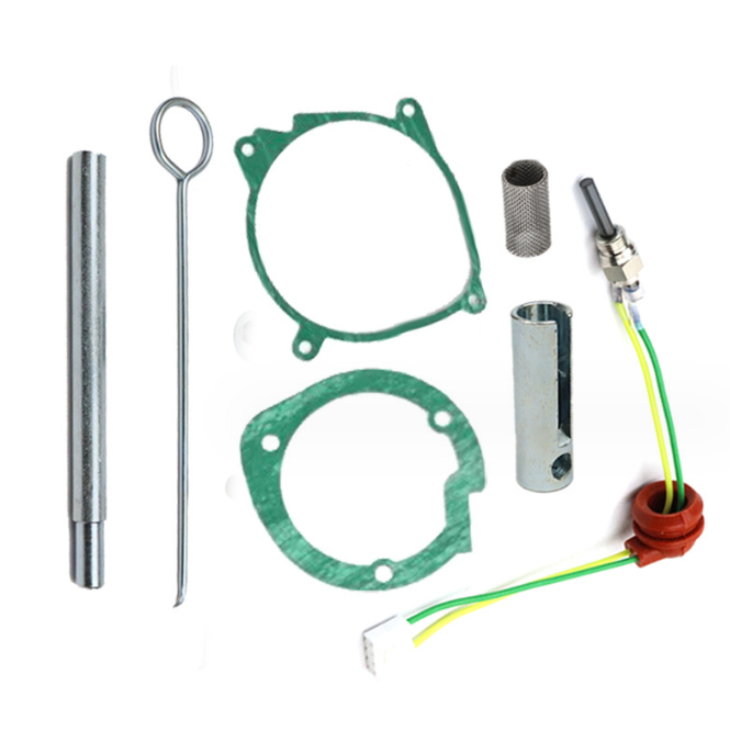 2KW Diesel Air Heater Ceramic Glow Plug Kit with Gaskets, Filter & Wrench (12V)