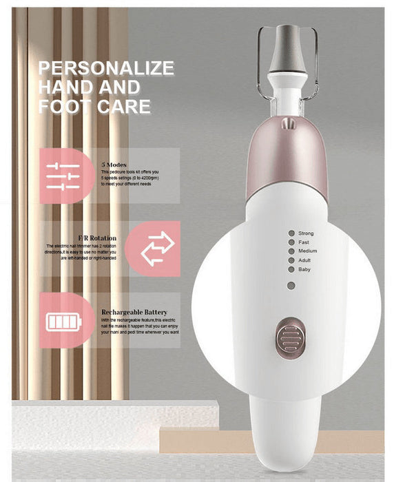 Electric Nail File Kit