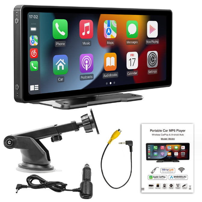 Apple Carplay Android Car Stereo Bluetooth Player
