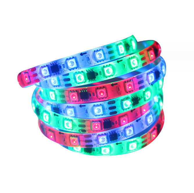 12V 5050 5M RGBW LED Strip Light RGB + Cool White Multi-Color