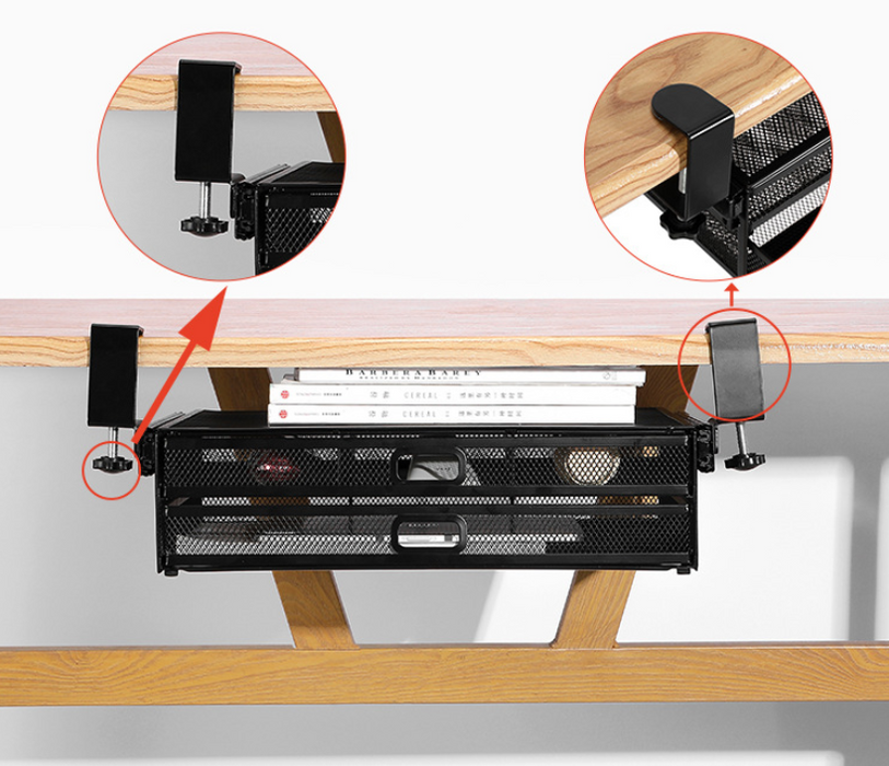 Under Desk Drawer Organizer